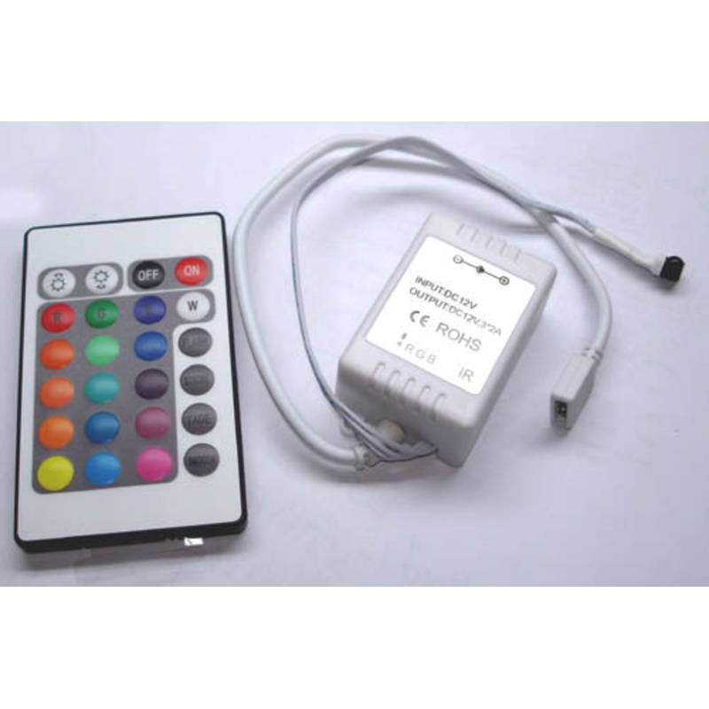 03019 – LED CONTROLLER W/ REMOTE FOR LED STRIP