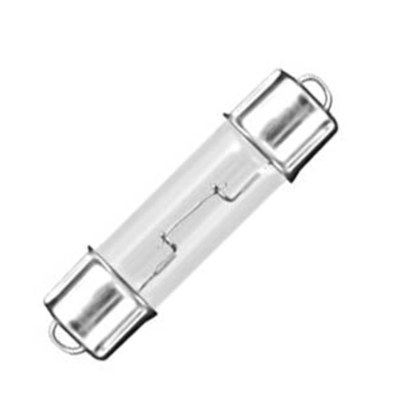 211-2-BP – FUSE LAMP 12.8V 970MA 11X43MM T-3 DOUBLE END CAP (2 pcs/pkg)