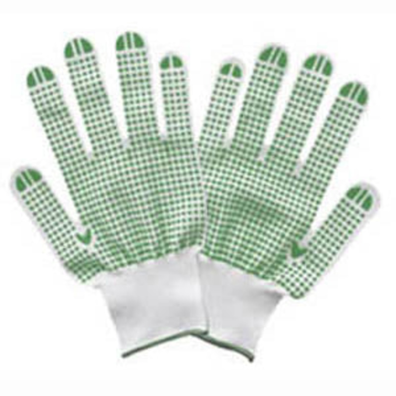45315 – GLOVES ANTI-SLIP KNITTED LARGE POLYESTER COTTON 12PR/PACK (12 pcs/pkg)
