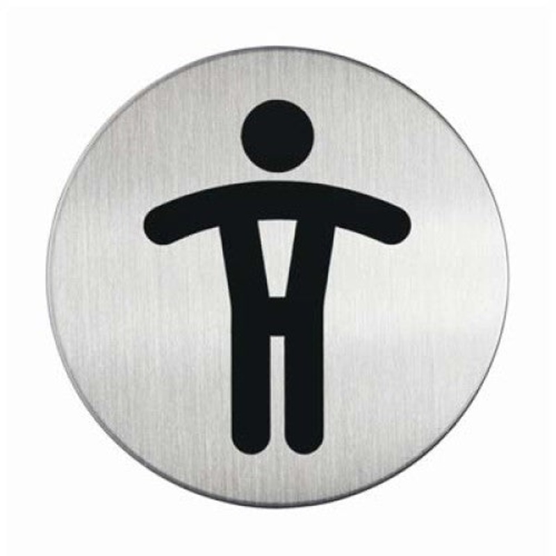 4905-23 – PICTOGRAM-MEN’S WC SYMBOL WITH ADHESIVE PADS