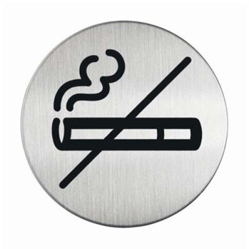 4911-23 – PICTOGRAM-NO SMOKING WITH ADHESIVE PADS