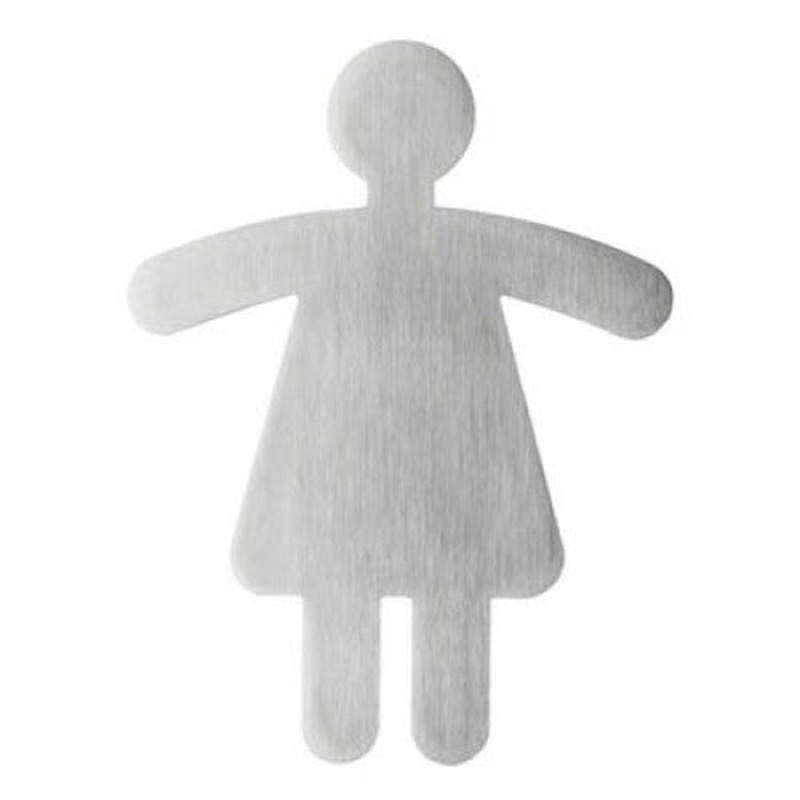 4950-23 – PICTOGRAM-WOMEN’S WC SYMBOL WITH ADHESIVE PADS