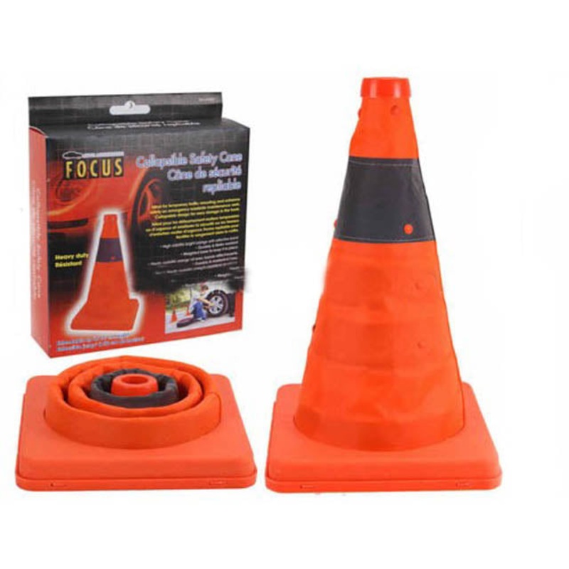 83697 – SAFETY TRAFFIC CONE COLLAPSIBLE ORANGE EXTENDS UPTO 12IN