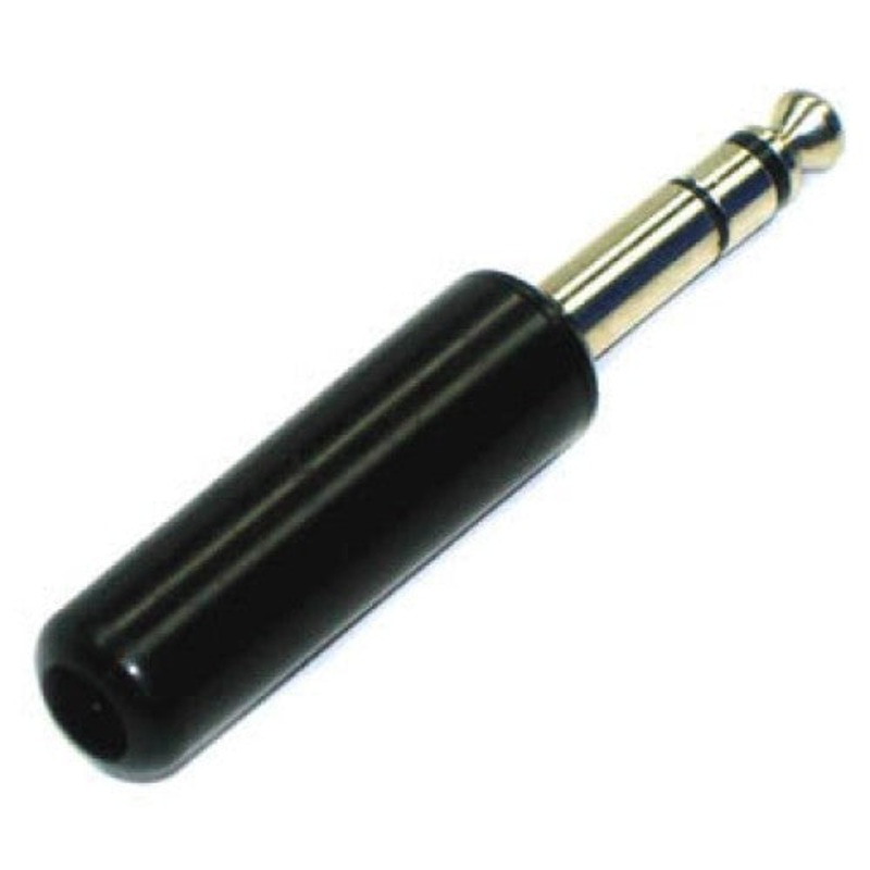 1274-0251 – AUDIO ADAPT 6.3STERPL-6.3MONOJK BLACK