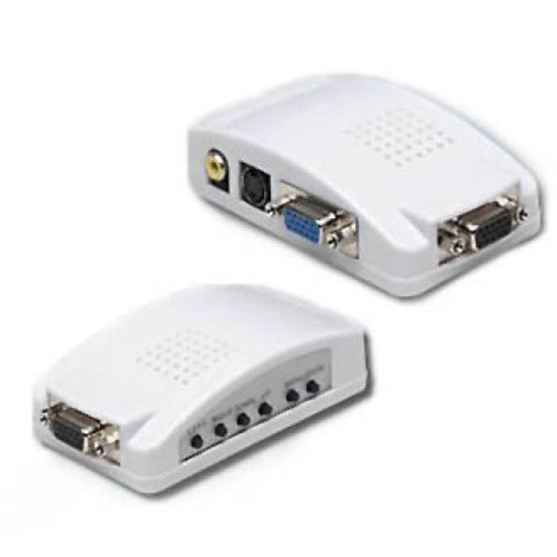 ACC-CONVERTER-VGA-SVIDEO/RCA – PC TO TV CONVERTER VGA I/P-VGA SVIDEO/RCA O/P 2546 X 1600 PIXEL