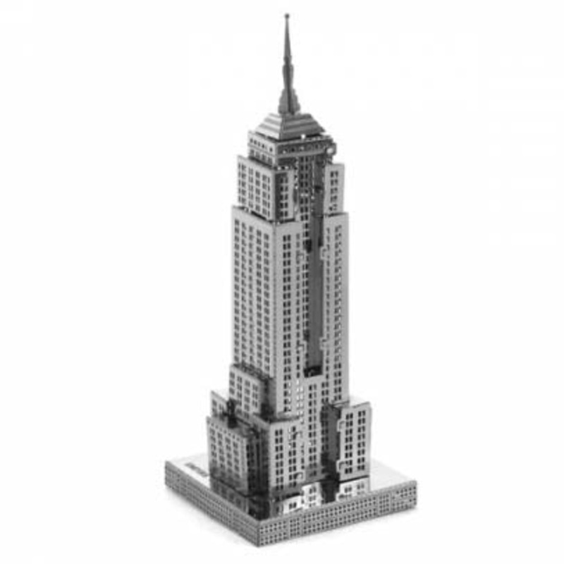 MMS010C1 – EMPIRE STATE BUILDING METAL EARTH 3D LASER CUT MODEL