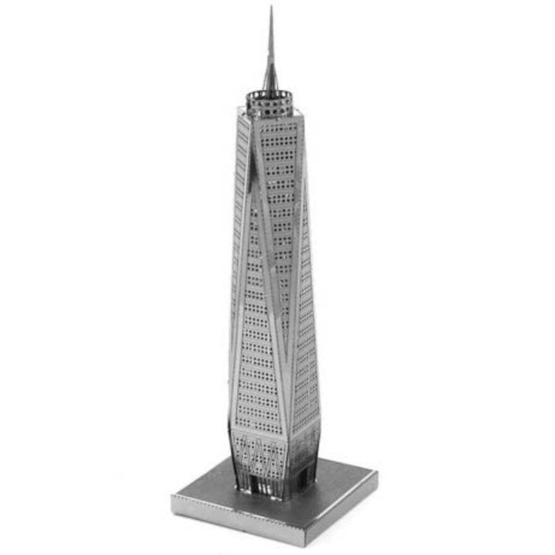 MMS024 – ONE WORLD TRADE CENTER METAL EARTH 3D LASER CUT MODEL