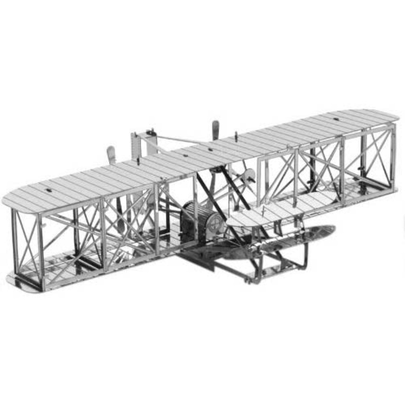 MMS042 – WRIGHT BROTHERS AIRPLANE METAL EARTH 3D LASER CUT MODEL