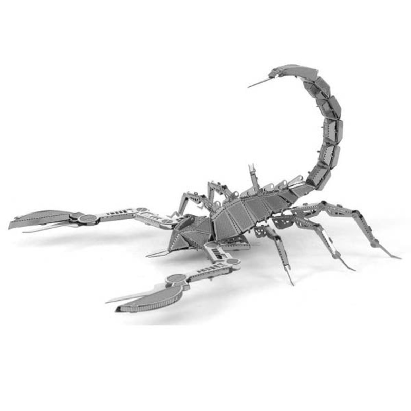 MMS070 – SCORPION METAL EARTH 3D LASER CUT MODEL