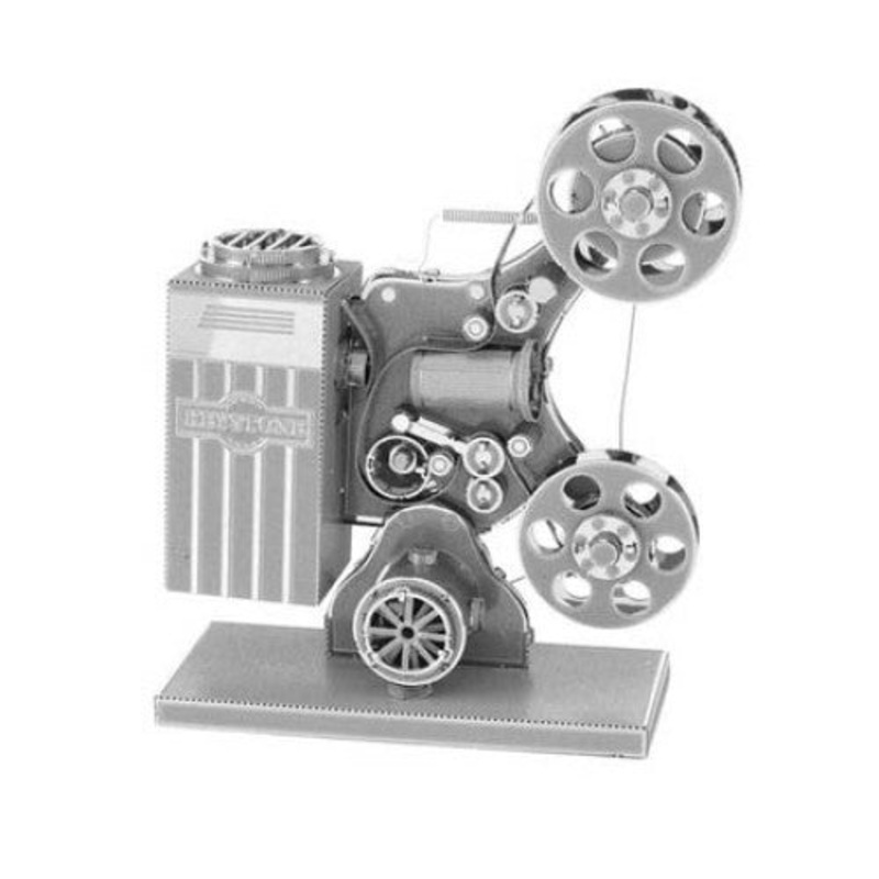 MMS088 – MOVIE FILM PROJECTOR TWO SHEET METAL EARTH 3D LASER MODEL KIT