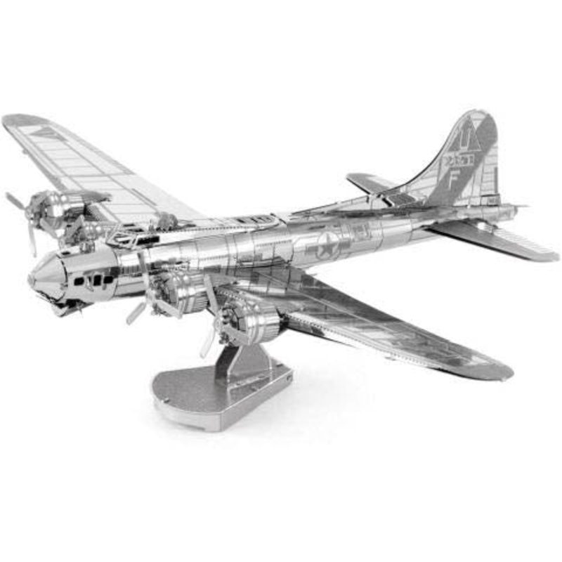 MMS091 – B-17 FLYING FORTRESS TWO SHEET METAL EARTH 3D LASER KIT