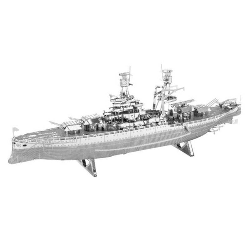 MMS097 – ARIZONA BATTLESHIP- METAL EARTH 3D LASER CUT TWO SHEET MODEL K