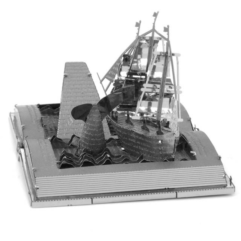 MMS116 – MOBY DICK BOOK SCULPTURE TWO SHEET 3D METAL MODEL KITS