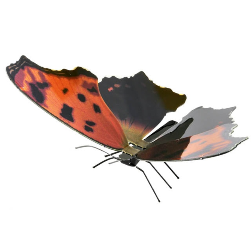 MMS127 – BUTTERFLY EASTERN COMMA METAL EARTH 3D LASER CUT MODEL