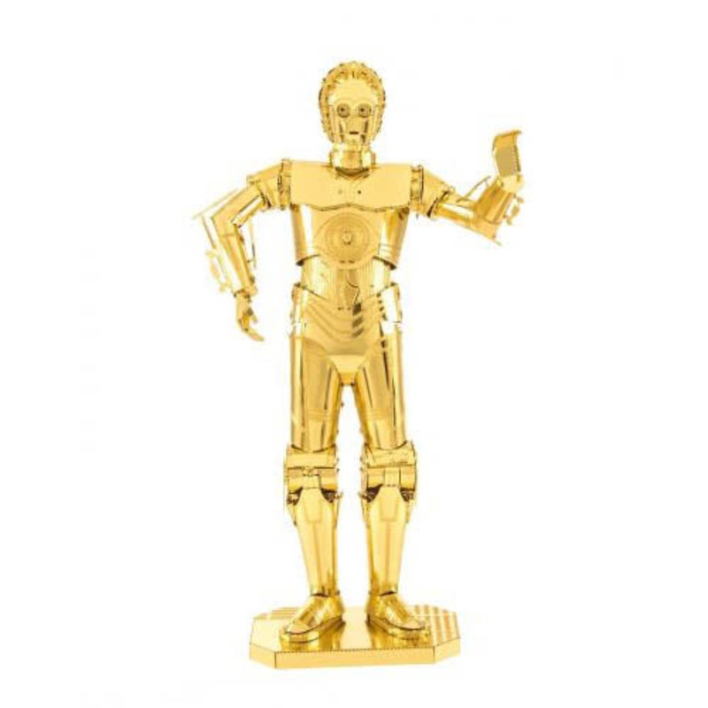 MMS270 – STAR WARS:C-3PO METAL EARTH 3D METAL MODEL KITS