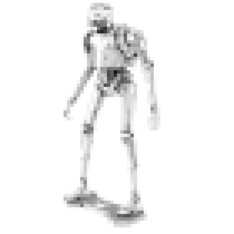 MMS275 – STAR WARS:K-2SO METAL EARTH 3D LASER CUT MODEL