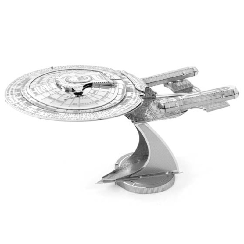 MMS281 – USS ENTERPRISE NCC-1701D METAL EARTH 3D METAL MODEL KITS
