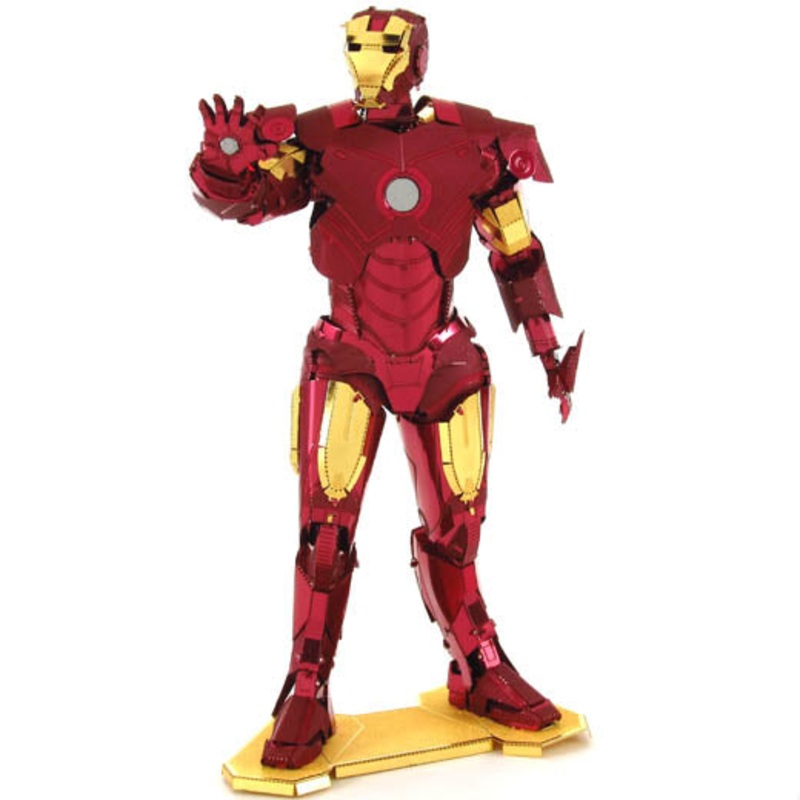 MMS322C1 – IRON MAN METAL EARTH 3D LASER CUT MODEL