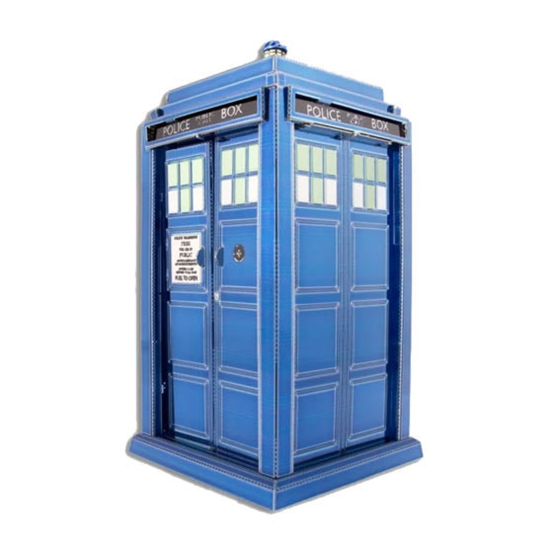 MMS400M – DOCTOR WHO TARDIS METAL EARTH 3D METAL MODEL KITS