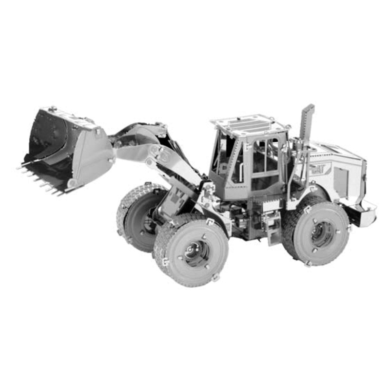 MMS423 – WHEEL LOADER METAL EARTH 3D LASER CUT MODEL