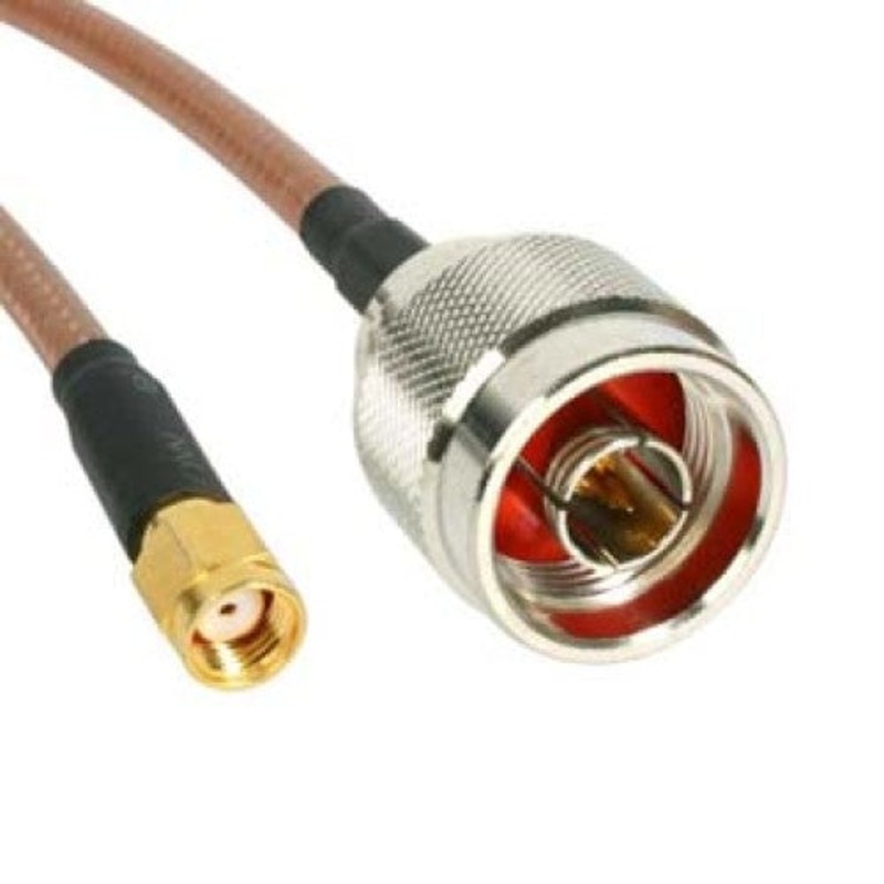 WFI-PGT58B-15 – N MALE TO RP-SMA MALE CABLE ASSY 15FT FOR WFI-FP14 ANTENNA