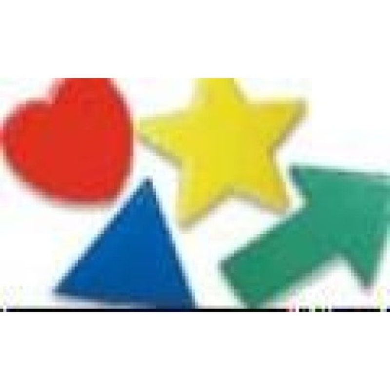 00390 – MAGNET SET OF 4 (6MM THICK) BLUE/GREEN/RED/YEL (4 pcs/pkg)