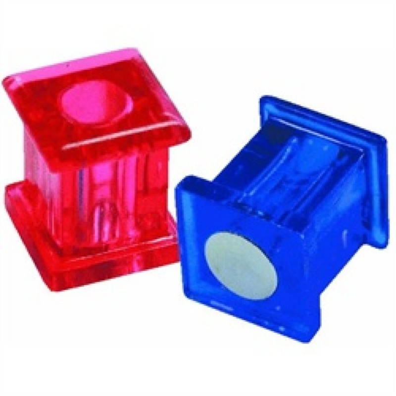 07511 – MAGNETIC PUSH PIN SQUARE  (10 pcs/pkg)