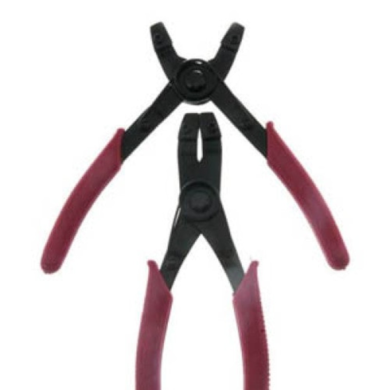 65008 – PLIERS SNAP RING 2PC/SET FOR INT. AND EXT. RETAINER RINGS