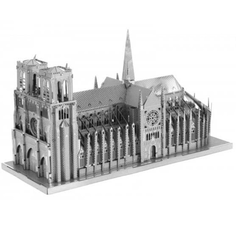 ICX003 – NOTRE DAME DE PARIS TWO SHEET 3D METAL MODEL KIT