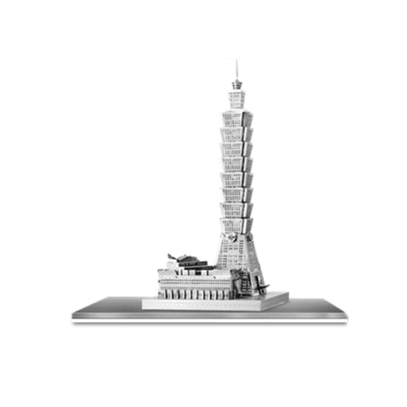 ICX007 – TAIPEI 101 TWO SHEET 3D METAL MODEL KIT