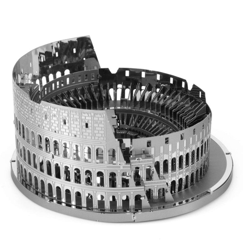 ICX025 – ROMAN COLOSSEUM METAL EARTH 3D LASER CUT MODEL