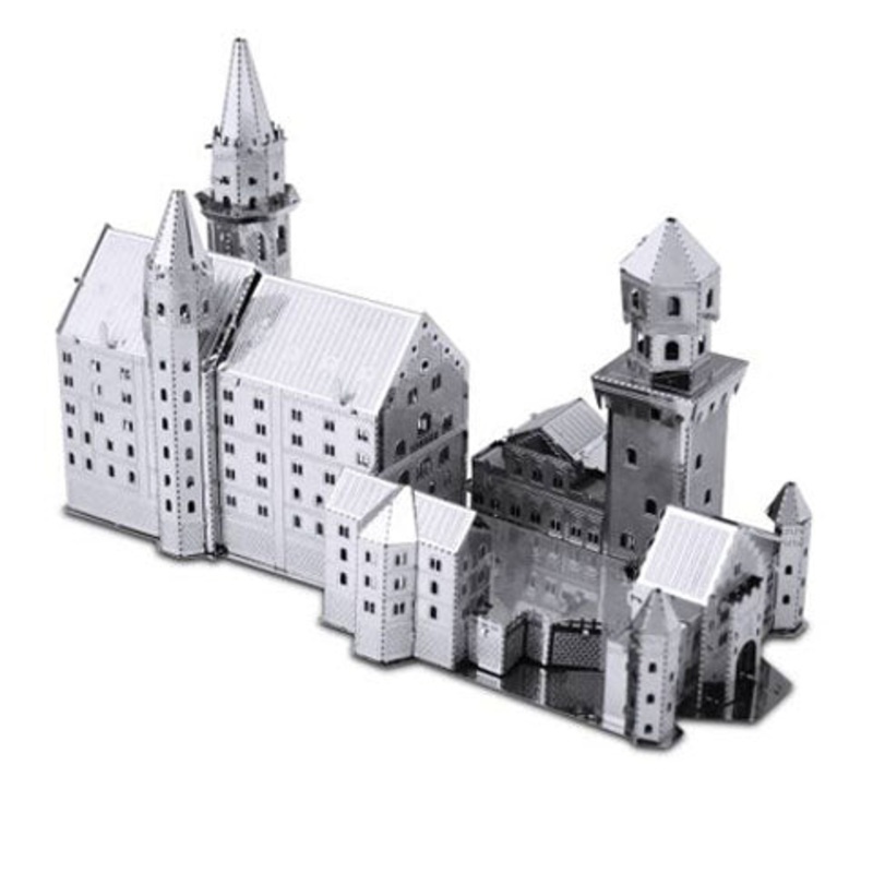 MMS018 – NEUSCHWANSTEIN CASTLE 3D LASER CUT MODEL 3SHEETS