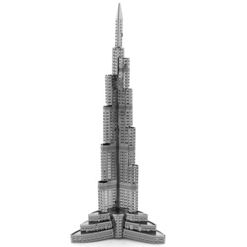 MMS020 – BURJ KHALIFA METAL EARTH 3D LASER CUT MODEL