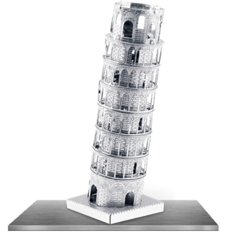 MMS046C1 – TOWER OF PISA METAL EARTH 3D LASER CUT MODEL