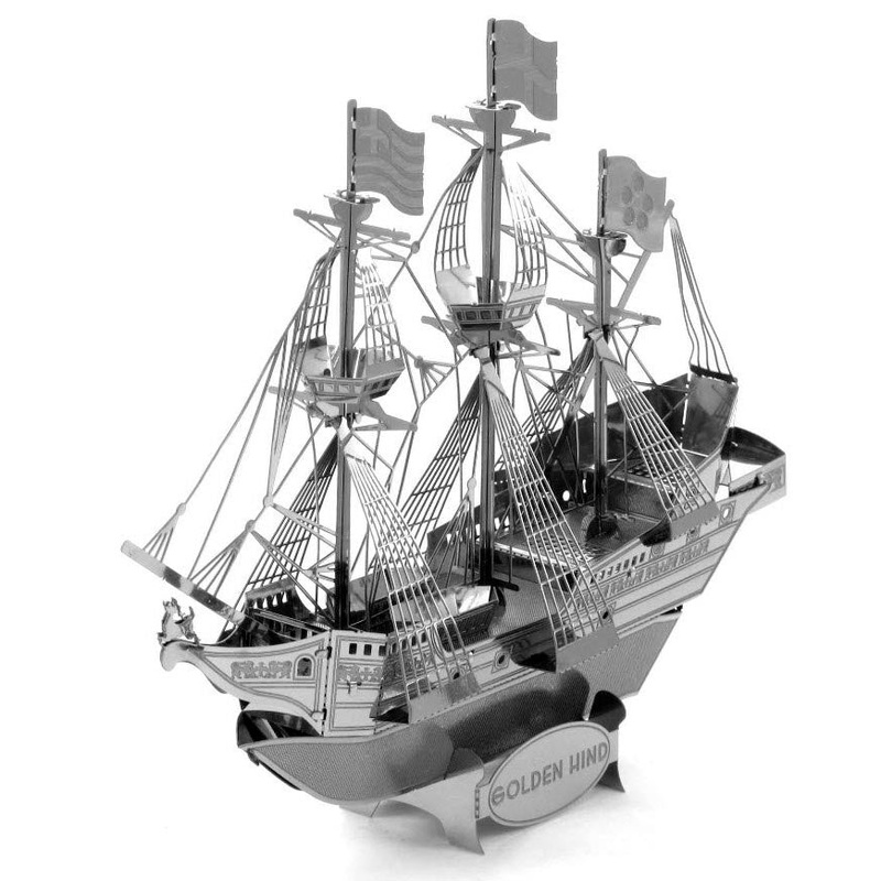 MMS049C1 – GOLDEN HIND 3D LASER CUT MODEL 2SHEETS