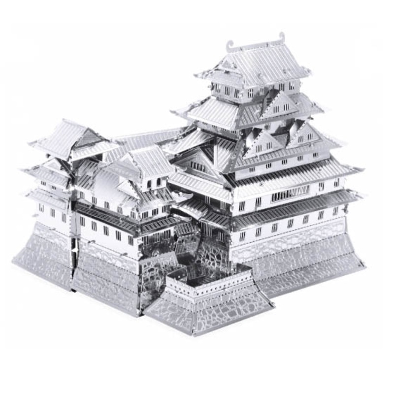 MMS055C1 – HIMEJI CASTLE METAL EARTH 3D LASER CUT MODEL