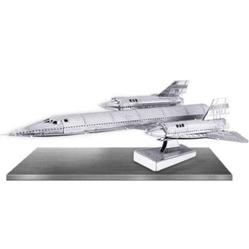 MMS062 – SR-71 BLACKBIRD METAL EARTH 3D LASER CUT MODEL
