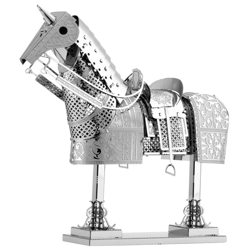 MMS143 – HORSE ARMOR METAL EARTH 3D LASER CUT MODEL