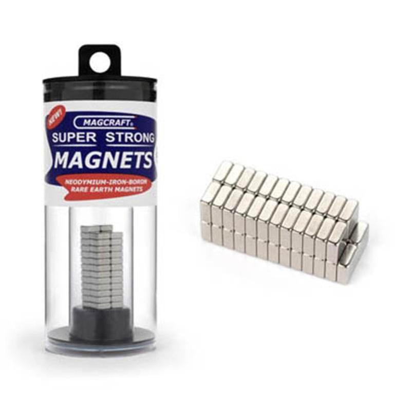 NSN0610 – MAGNET BLOCK 6.3X6.3X2.5MM 1.1KG PULL FORCE RARE EARTH NEODYMIUM (50 pcs/pkg)