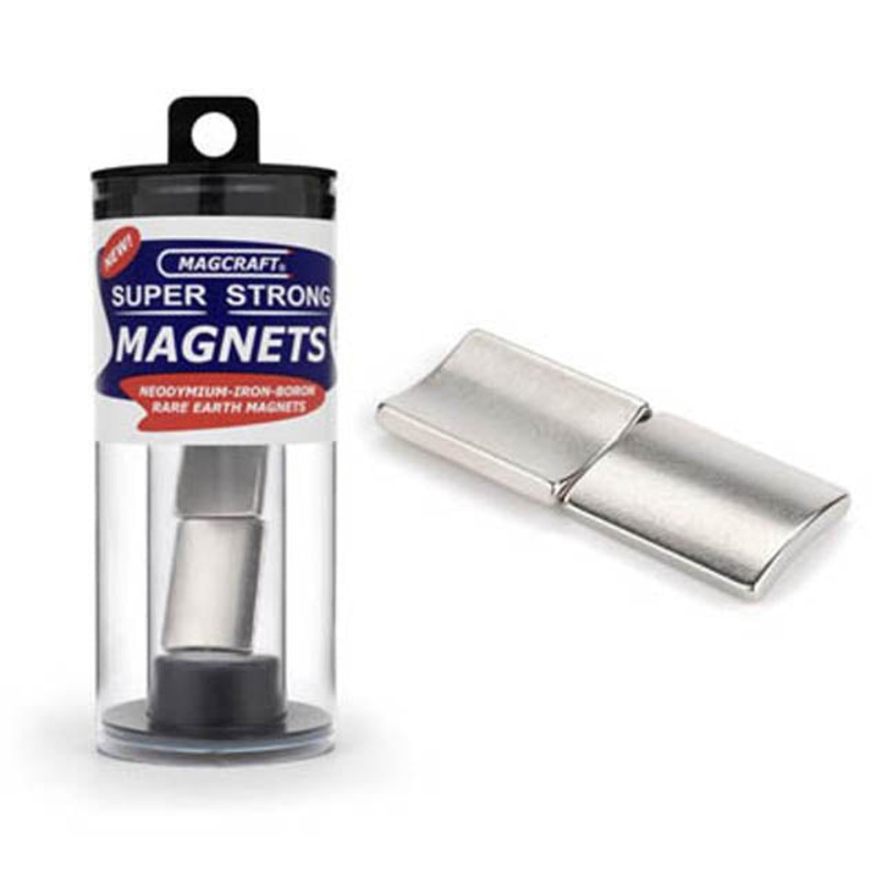 NSN0625 – MAGNET ARC 25.4MM OR 22.22MM IR 45DEG 25.4MM LONG N RARE EARTH (2 pcs/pkg)