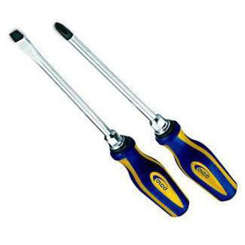 1001SD – SCREWDRIVER SET PHIL#1X2IN/ SLOT 3/16X4IN 2PC/SET