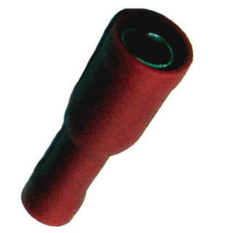 160166-100 – BULLET FEM RED 0.157IN 22-18AWG 4MM (100 pcs/pkg)