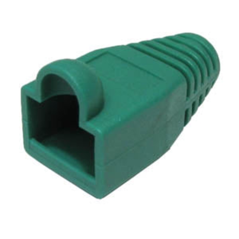BOOTG – BOOT STRAIN RELIEF RJ45 GRN  (5 pcs/pkg)