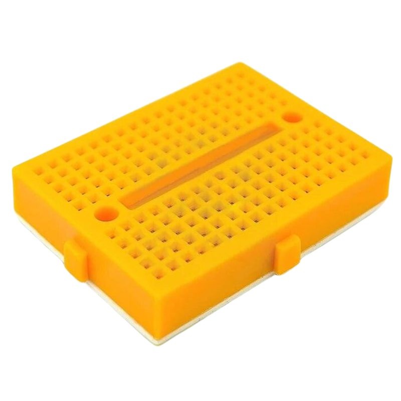 EBB-121YEL – BREADBOARD 2 STRIP 1.8X1.4IN 170 TIE POINTS YELLOW