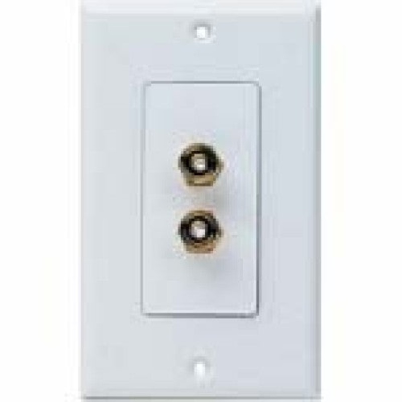 HT400C – WALL PLATE BINDING POST 2POS