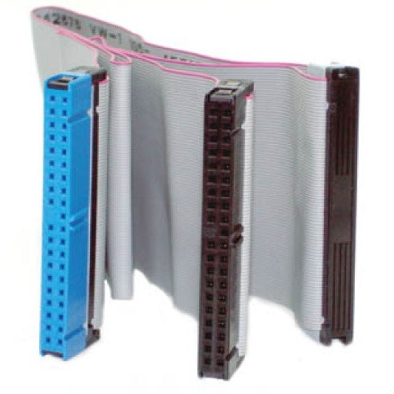 IDE66 – IDE CABLE ASSY ATA66/100 FLAT 18 3 IDC CONNECTORS FOR DUAL HARD