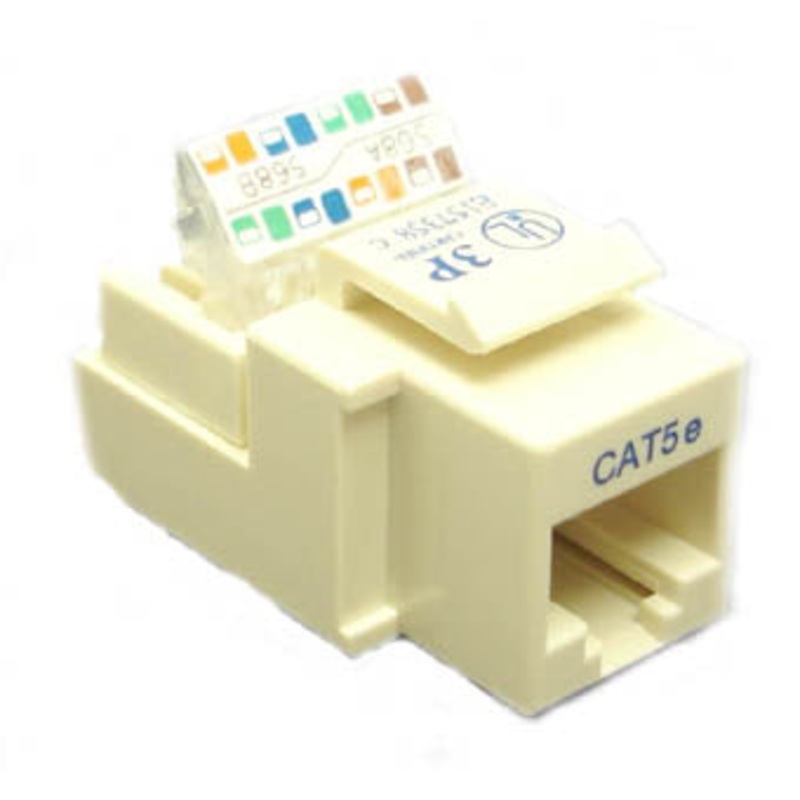 KJ2-CE-US IV – KEYSTONE JACK CAT5E IVO TOOLLESS