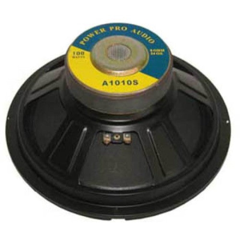 A1010B – SPEAKER RND 8R 100W MAX 10IN BLK 91DB 28-4KHZ