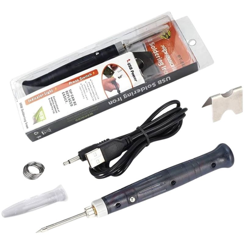 BT-8U – SOLDERING IRON USB PORTABLE 5W 380-400 DEG C