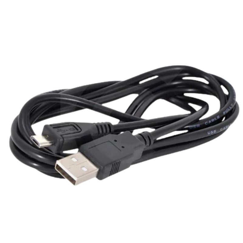 CA-2507BC – USB CABLE A MALE TO MICRO B MALE 5FT BLACK